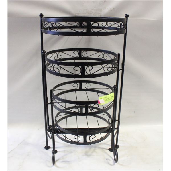 PLANT STAND WITH 3 SWIVELS