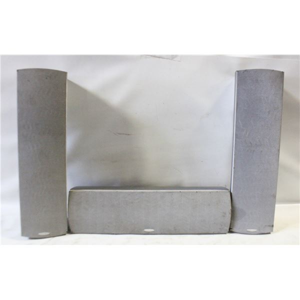 PARADIGM 3PC CENTER CHANNEL AND SPEAKER PKG