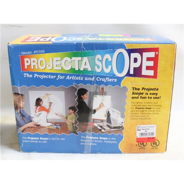 ARTISTS PROJECTA SCOPE - MAGNIFY AND CLEARLY