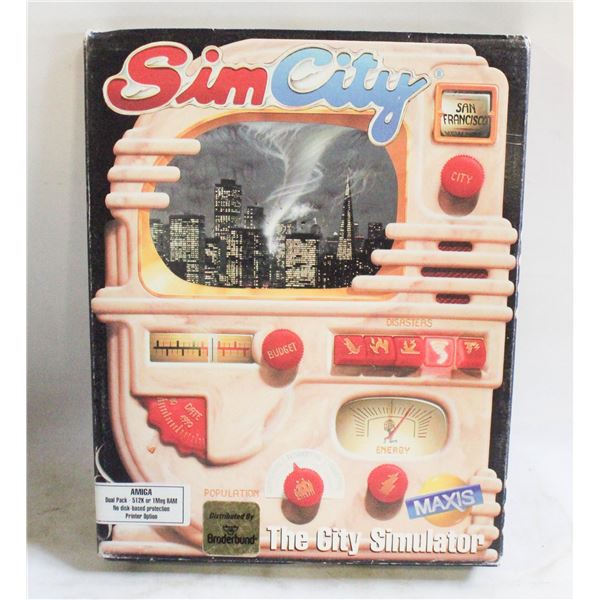 SIM CITY AMIGA DUAL PACK