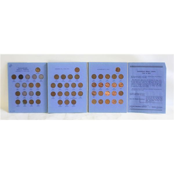 CANADA PARTIAL ONE CENT COLLECTION