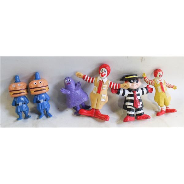 LOT MCDONALDS COLLECTABLE CHARACTERS