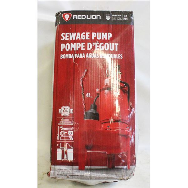 RED LINE SUMP PUMP