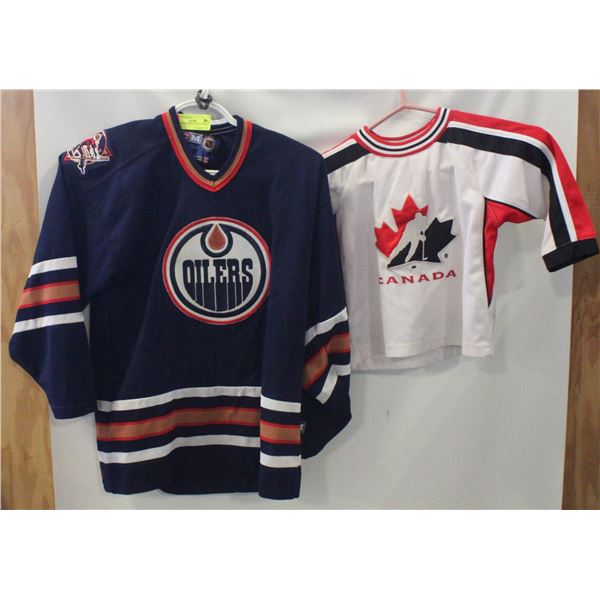 FLAT WITH TEAM CANADA JERSEY SIZE 3 &