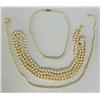 Image 1 : Collection of Pearl Necklaces