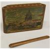 Image 2 : Antique Cuban Wooden Cigarette Case