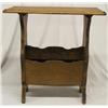Image 1 : Antique Oak Magazine Table
