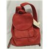 Image 1 : Max Hand Red Deerskin Backpack Purse