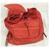Image 2 : Max Hand Red Deerskin Backpack Purse