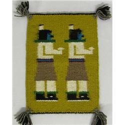 Navajo Mini Yei Rug