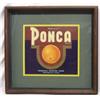 Image 3 : 2 1930s Framed Citrus Crate Label