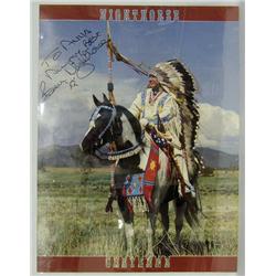 Signed Ben Nighthorse Campbell Poster