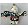 Image 2 : Zuni Fully Beaded Miniature Eagle Man