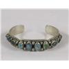 Image 1 : Vintage Navajo Silver Turquoise Bracelet