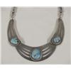 Image 2 : Navajo Silver Turquoise Choker