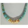 Image 2 : Santo Domingo Graduated Turquoise Shell Necklace