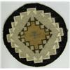 Image 2 : Navajo Two Grey Hills Round Rug