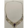 Image 1 : Navajo Amethyst Choker by Russell Sam
