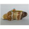 Image 2 : Zuni Banded Onyx Beaver Fetish by L. Boone