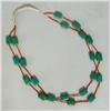 Image 1 : Navajo Turquoise Coral 2 Strand Necklace