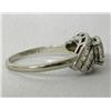 Image 2 : 14Kt White Gold Diamond Ring Size 7