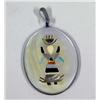 Image 1 : Zuni Dancer Inlay Pendant