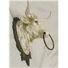 Image 2 : Pr Antique Cast Iron Bull Towel Racks