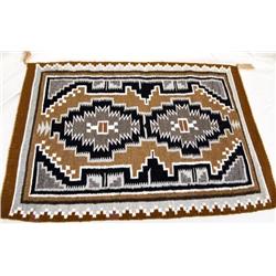 Navajo Two Grey Hills Rug by Calvin Simpson