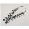Image 1 : Navajo Squash Blossom Necklace Hallmarked