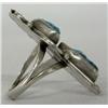 Image 2 : 1970  Navajo Sterling Turquoise Ring Size 6