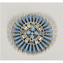 Zuni Needlepoint Pin/Pendant by Etsate