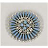 Image 1 : Zuni Needlepoint Pin/Pendant by Etsate