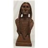Image 1 : Pecan Shell Composition Indian Statue