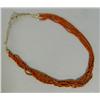 Image 1 : 7 Strand Santo Domingo String Tied Necklace