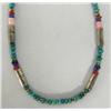 Image 2 : Navajo Turquoise Choker by Thomas Singer