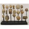 Image 1 : 19 Precolumbian Heads