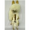 Image 1 : Navajo Cradleboard w/White Fox Fur by C. Bitsui