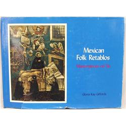 Hardback Book Mexican Folk Retablos by Giffords