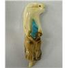 Image 1 : Zuni Stone Turquoise Sea Otter Fetish Signed