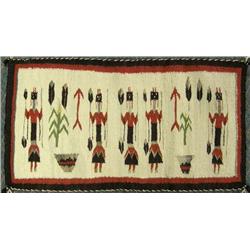 Navajo Yei Rug