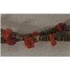 Image 2 : Navajo Heishi and Coral Two Strand Necklace