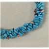 Image 2 : Navajo Turquoise and Pink Stone Necklace