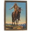 Image 1 : Vintage Framed Indian Print Appeal To The Gods