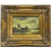 Image 1 : European Style Oil Painted in Gold Gilded Frame