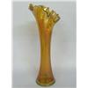 Image 2 : Carnival Glass Trumpet Vase