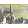 Image 2 : 1967 Original Acrylic on Tin by Ralph Johnson