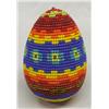 Image 1 : Beaded Ostrich Egg by Kills Thunder