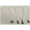 Image 1 : Four Pewter Necklaces