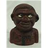 Image 1 : Cast Iron Afrikan American Embossed Bank