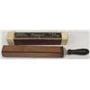 Image 2 : Antique Howard Razor Strop, Insulators, Powderhorn